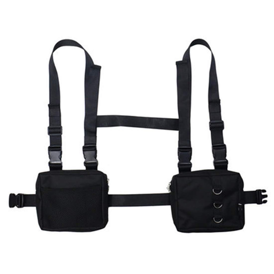 Acoser Chest Front Bag Underarm Shoulder Bag Hip Hop Pouch Multipurpose Sport Waist Bag Backpack For Men Women Tactical Bag