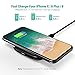 RAVPower Fast Wireless Charger, Qi-Certified 10W Charging Stand for Galaxy S9+ S9 S8+ S8 Note 8 with HyperAir, 7.5W Compatible iPhone Xs MAX XR XS X 8 Plus and All Qi-Enabled Devices (No AC Adapter)