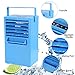 Madoats 9.5-inch Personal Space Cooler Mini Portable Air Conditioner Fan, Small Desktop Fan Personal Table Fan Compact Evaporative Air Circulator Misting Humidifier (01)