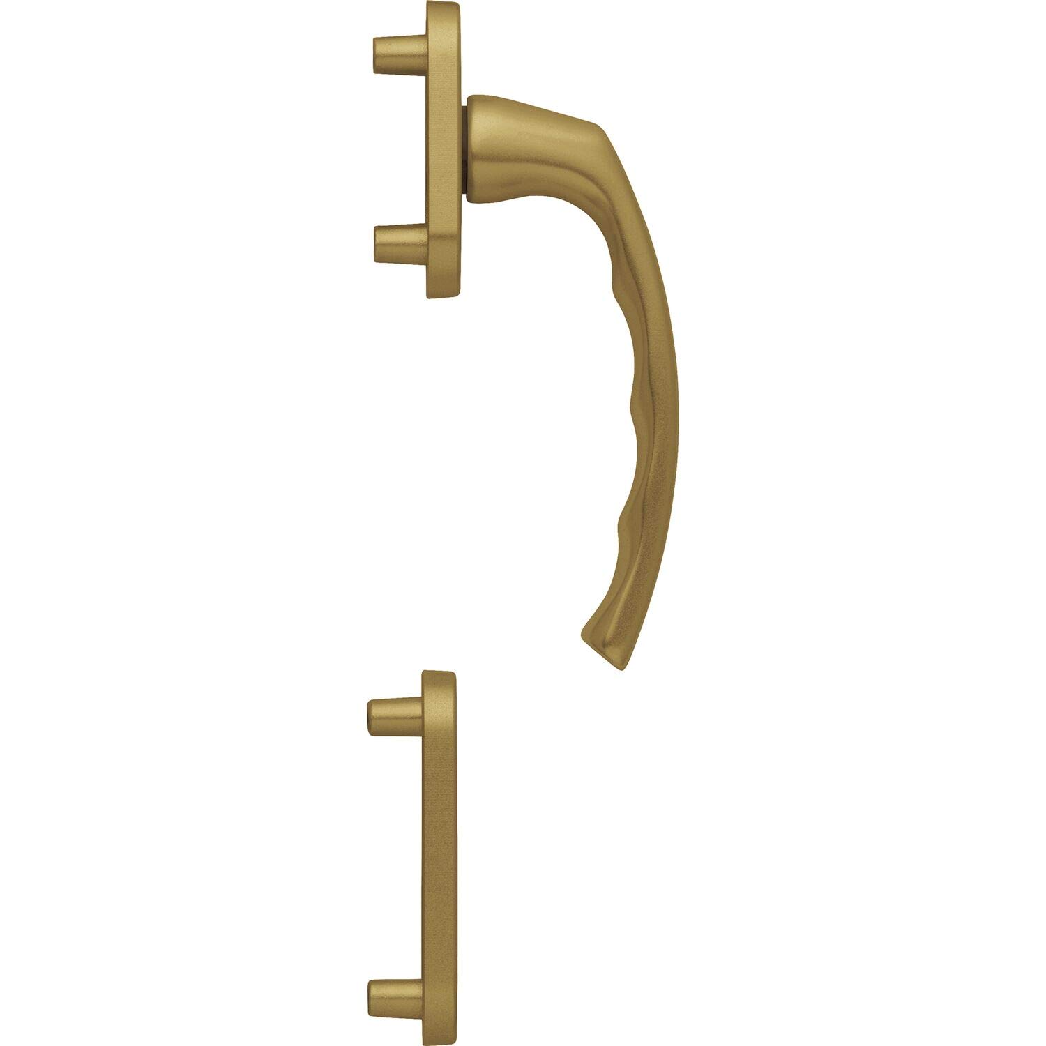 HOPPE 11763243 Balkontürgriff-Halbgarnitur LIÈGE-außen hoch, Bronze Lège Balcony Door Handle Half Set High Exterior