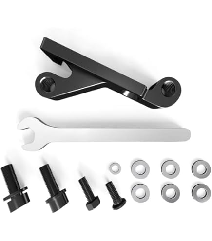 Amazon.com : Wolf Tooth Post to Flat Mount Brake Adapter : Sports