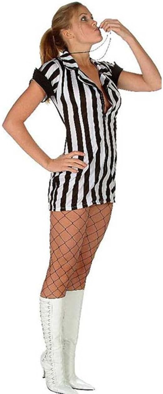 Ladies Sexy Referee Costume (Size 68) Clothing