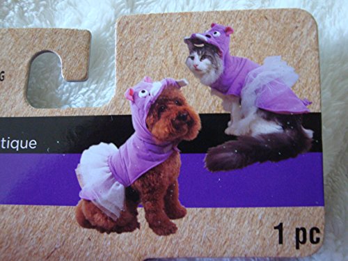 Celebrate It Pink Hippo Tutu Halloween Dog Costume - Size M