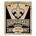 Northwest NFL New Orleans Saints Unisex-Adult Fleece Throw Blanket, 50