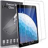 [2 Pack] LK Screen Protector for iPad Air 10.5(2019) / iPad Pro 10.5 / iPad Air 3 Tempered Glass Bubble Free, Anti Scratch, Case Friendly