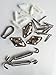 COSCOOL Shade Sail Hardware Kit for Sun Shade Sails Stainless Steel Installation Hardware Kit (5-inch Triangular)