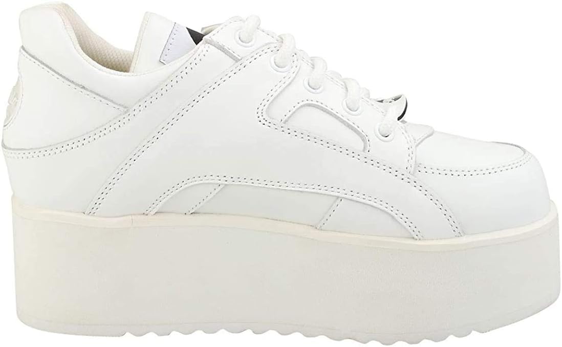 womens white trainers leather