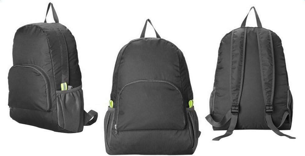 Oyfel Backpack Lightweight for Outdoor Sports Unisex Canvas Laptop Rucksack Waterproof Travel Hiking Running Cycling Biking Climbing Hunting Foldable