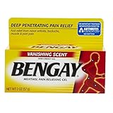 Ben Gay Vanish Scnt Size 2z Bengay Non-Greasy Vanishing Scent Pain Reliever Gel
