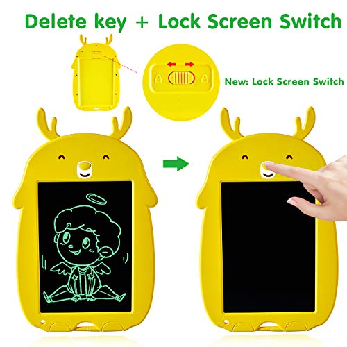 LODBY Baby Toys for 3-6 Year Old Boys Toys Age 3 4 5 6, 8.5" LCD Writing Tablet Child Gifts for 2-6 Year Old Boys Birthday Gifts for Girls Age 3-6, Electronic Drawing Tablet Writing Board for Kids