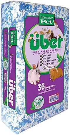 Premium UBER Paper Bedding Cozy and Fun for Small Animal Bedding