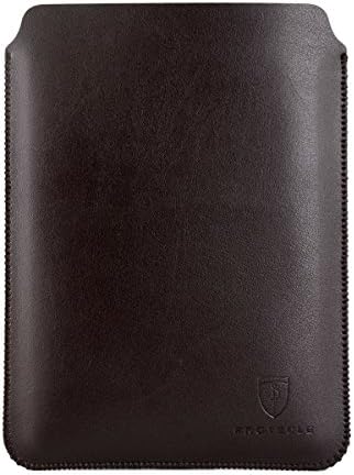PROTECLE Slim Sleeve Case for Kindle Paperwhite –Minimalist Design mLeather Pouch Case fit Kindle Paperwhite (Full Grain Surface & Dark Brown)