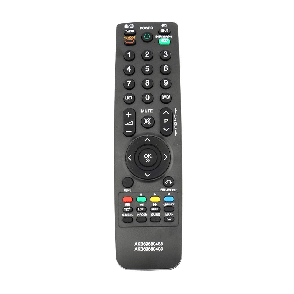 VINABTY AKB69680438 AKB69680403 Replace Remote Control fit for LG 26LU5020 32LH4000 2lu5000-za 32LH4010 32LD320 32LF11 32LG2100 32LG2200 32LH2000 32LH2010 32LH20D 32LH3000 32LH3010 32LH35FD 32LH3800