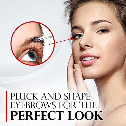 Titania Germany Tweezers Slanted - Professional Incline Tip - Precision & Accuracy Hair Plucker for Daily Routine Beauty Routine - Made In Germany