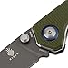 KIZER Knives Pocket Knife with Green Clip G10 Handles Material EDC Folding Knife, Begleiter V4458A2