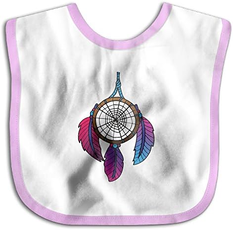 Thanksgiving Native Americans Indians Soft Cotton Newborns Bid Pinafore Saliva Towels Pink