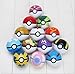Moonideal 12 Pcs Different style Toy ball + 24 Pcs Random Different style Animal Figures