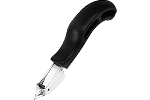 Lexziuo 1PCS Heavy Duty Metal Staple Remover Tool - Professional Upholstery Tack Puller for Furniture Repair, Carpet Removal 