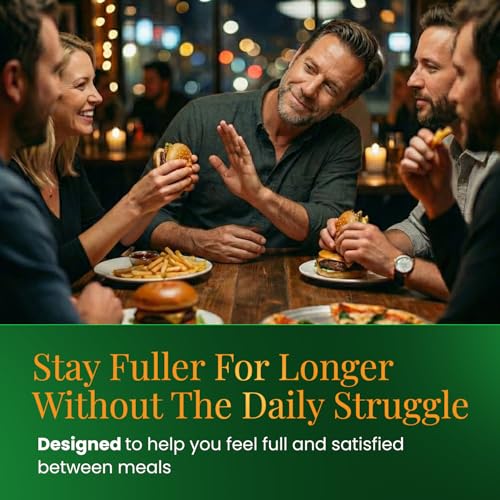 All in 1 Appetite Support - Appetite Suppressants for Women and Men - Weight Loss Pills that Work Fast - Clinically Studied Gut Health Prebiotic + Probiotics + Natural Extracts - 30 Day Supply