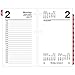 AT-A-GLANCE Daily Desk Calendar 2017 Refill, 3-1/2 x 6