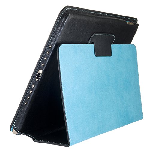 image for Ed Hicks The Rise iPad Air 1 & 2 Designer Leather Stand Case in Black 