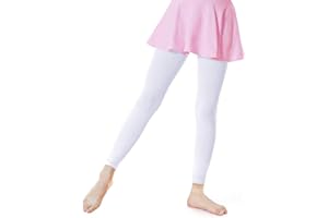 Daydance Girl's Women's Footless Tights for Dance, Balle, Gymnasics
