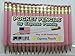 Express Pencils Half Pencils with Eraser - Golf, Classroom, Pew, Short, Mini - Hexagon, Sharpened, #2 Pencil, Color - Pastel Pink, Pkg of 36 Pocket Pencils
