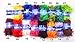 Eyelash yarn, Assorted Colors, Pack of 10