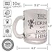I Drink & I Know Things - 10oz Glass Mug/Cup - Game of Thrones Inspired - Thick Quality Glass - Perfect Gift (Gift Box Included) - Coffee/Beer/All Drinks