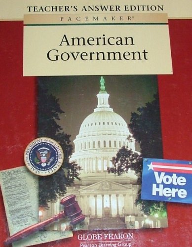 Pacemaker American Government Teacher's Answer ... 0130236225 Book Cover