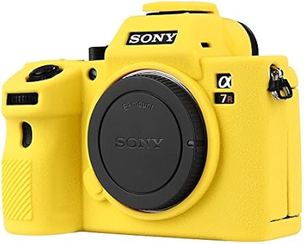 Amazon Com Stseetop Sony iii Case Professional Silicone Rubber Camera Case Cover Detachable Protective For Sony Iii Riii Sony Ilce 7riii 3 r3 Yellow Camera Photo