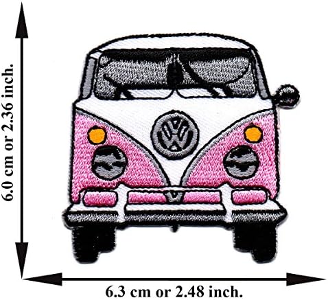 Old Car Classic Car Van Embroidered Applique Iron on Patch T-shirt Cap Jeans Bag