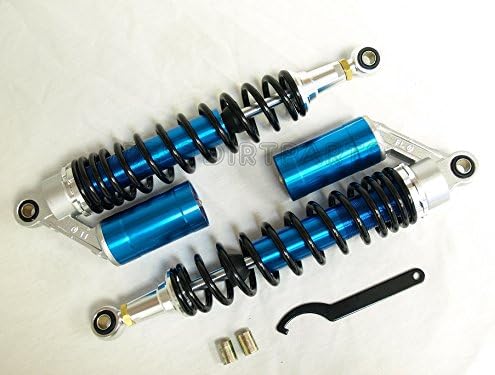 400mm 15.75" PAIR AIR BLUE SHOCK ABSORBER SUSPENSION YAMAHA YZ400