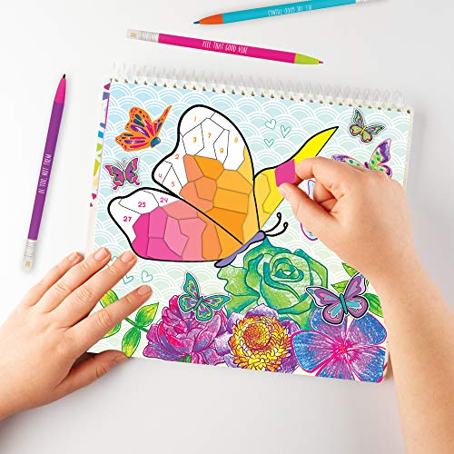 Fashion Angels Crayola Creations Sticker by Number Portfolio (26228) Sticker by Number Posters