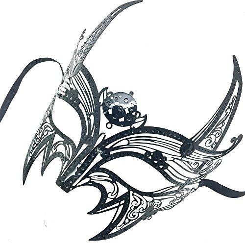 New Wolverine Men's Mask Laser Cut Venetian Halloween Masquerade Mask Costume Extravagant Inspire Design - Black