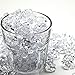 Aketek Translucent Clear Acrylic Ice Rocks for Vase Fillers or Table Scatters
