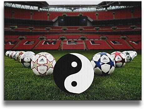 Chinese Tai Chi Symbol Frameless Painting Image Flowers Themes Fit For Your Child Bedroom
