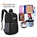 G4Free Ultra Lightweight Packable Backpack Travel Hiking Daypack Small Handy Foldable Outdoor Camping Backpack (3-Black-New)