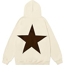 Amazon.com: Aelfric Eden Hoodies Y2k Star Oversized Graphic