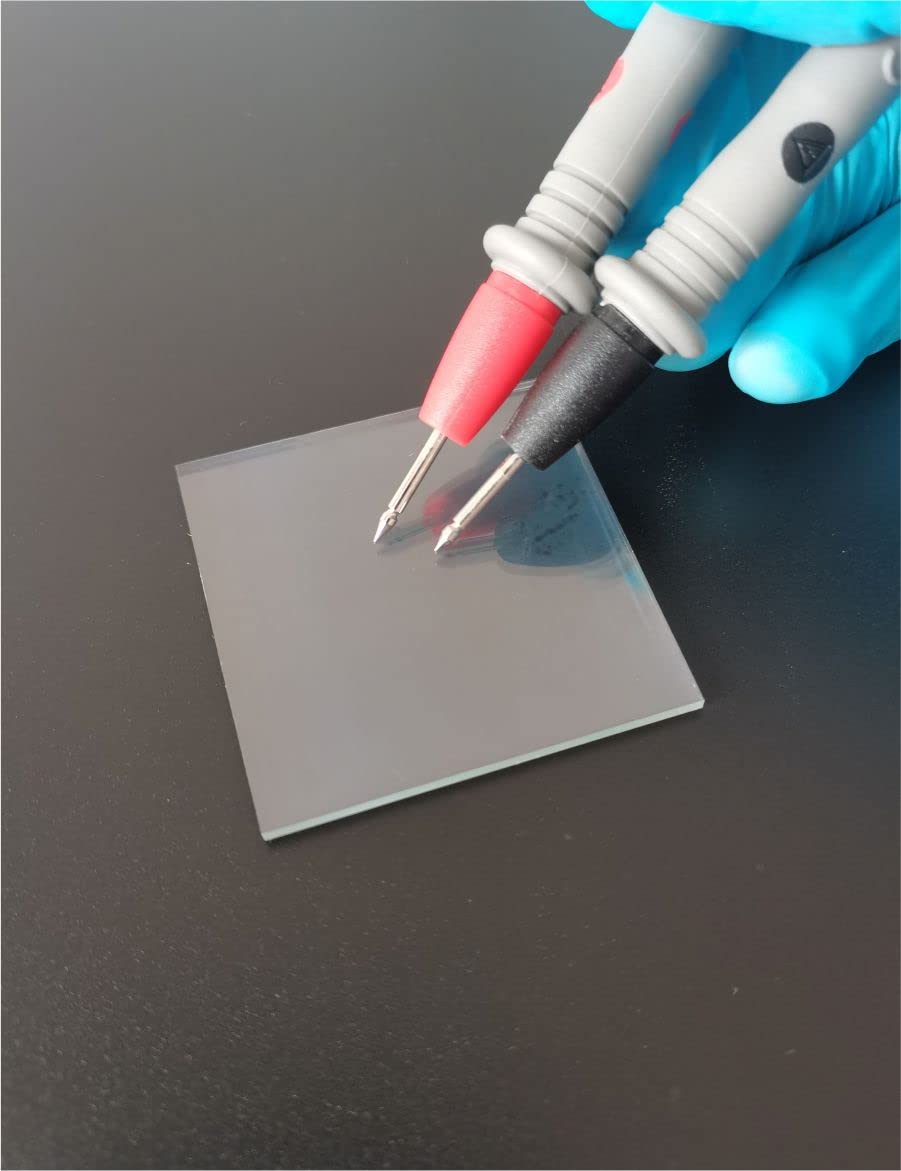Mua FTO Coated Conductive Slides Glass 50×50mm 6~8 ohm/sq Cover ...