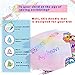 Aqua Magic Doodle Mat Large Educational Water Drawing Mat for Girls Kids Toy Toddler Painting Board with 2 Magic Pens, 1 Magic Brush, and Drawing Accessories for Boys Girls Size 30.3'' x 30.3''