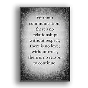 Framed Canvas Wall Art for Living Room, Bedroom Beautiful Quotes Canvas Prints for Modern Home Decoration Ready to Hang - 16"x24" inches