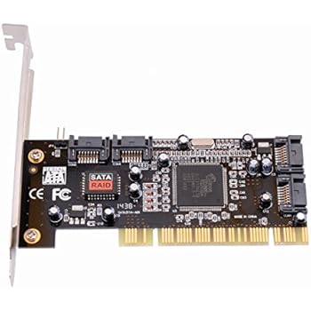 TechIntheBox 4 Ports Port SATA SERIAL ATA PCI CONTROLLER RAID CARD FOR HDD HARDDISK RAID