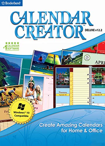 image for Encore Software, LLC Calendar Creator Deluxe v12.2 [PC Download]