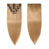 10''-22'' Double Weft Clip in Remy Human Hair