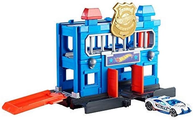 Hot Wheels City Downtown Police Station 