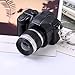 Lanhui Newly Cute Mini Toy Camera Charm Keychain With Flash Light&Sound Gift (Black)