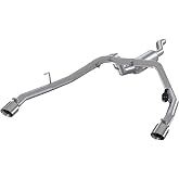 MBRP 2020 Jeep Gladiator 3.6L 2.5in Dual Rear Exit Cat Back Exhaust Aluminized