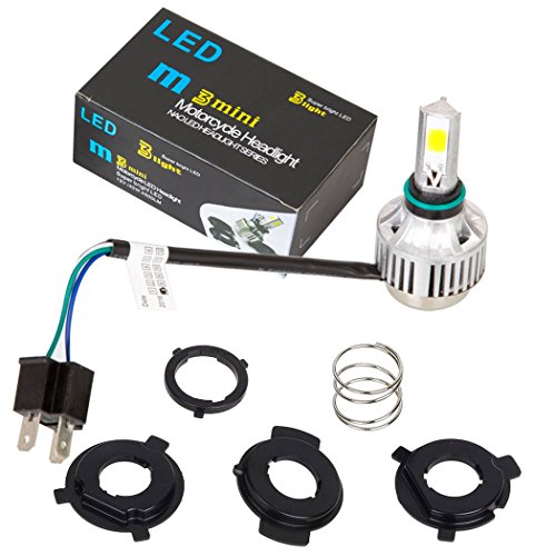 Apg 40w h4 motorcycle led headlight blub with 360° high & lo…