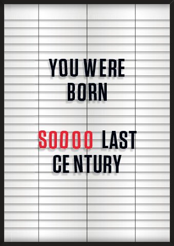Blockbuster | Born So Last Century – Birthday Greeting Card